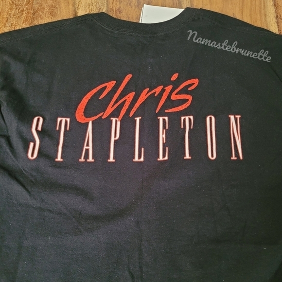 NWT Chris Stapleton Merch Tee - Picture 12 of 12